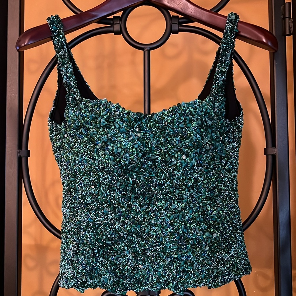 🎉HP🎉 MARTHA MEDEIROS Emerald Top